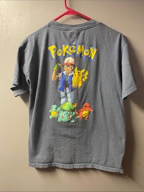 Pokémon Graphic Tee with Ash & Starters vintage, youth XL